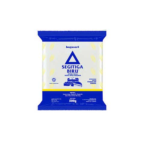 SEGITIGA BIRU TEPUNG TRANS PACK  500Gr